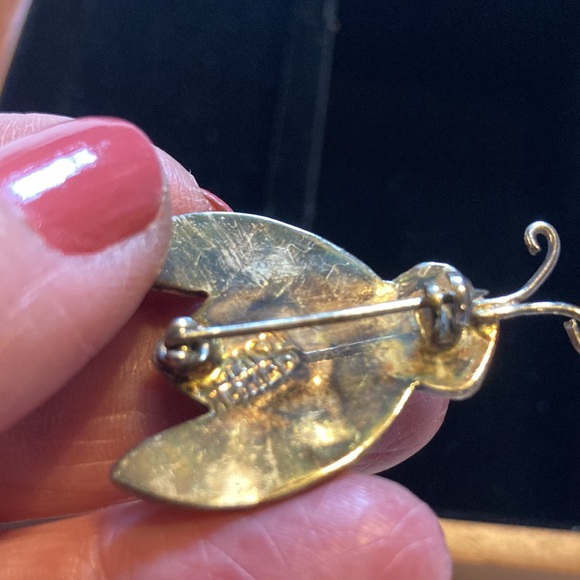 DelMundo handcrafted western Bee 🐝 brooch - Picture 6 of 11